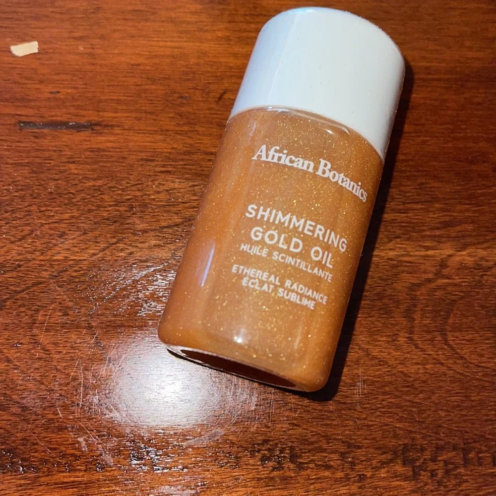 NWT African Botanics Shimmering Gold Oil